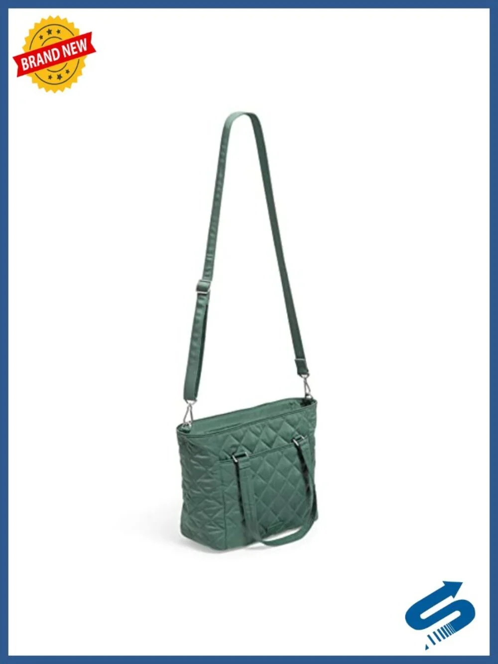Performance Twill Multi-Strap Shoulder Satchel Purse with Pockets